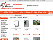 Tablet Screenshot of embalagensrodrigues.com.br
